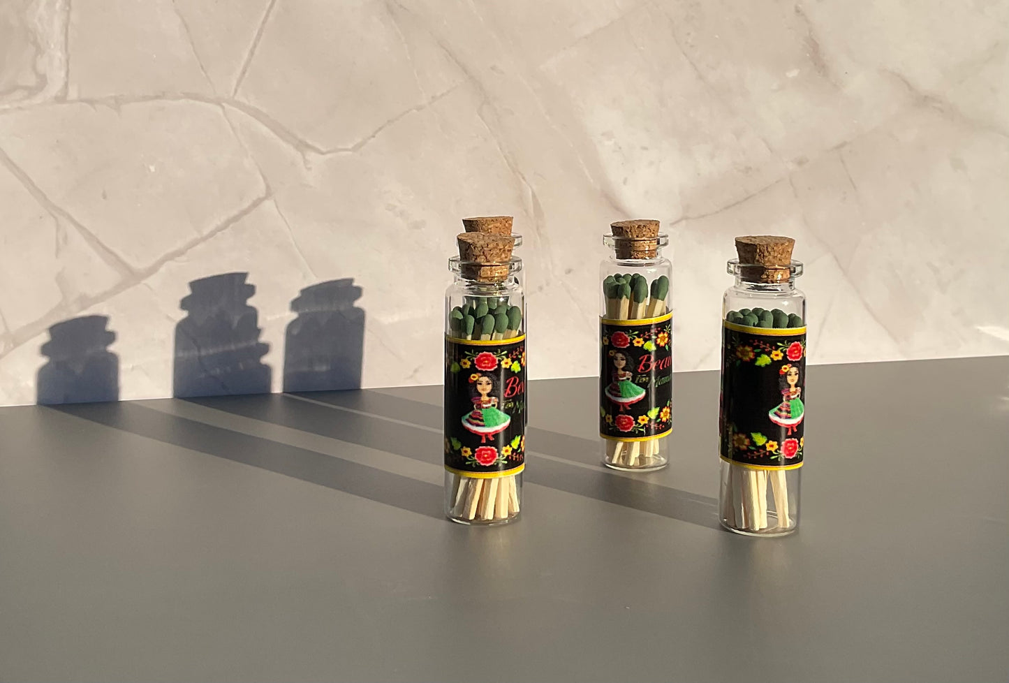 Glass Jar Matches
