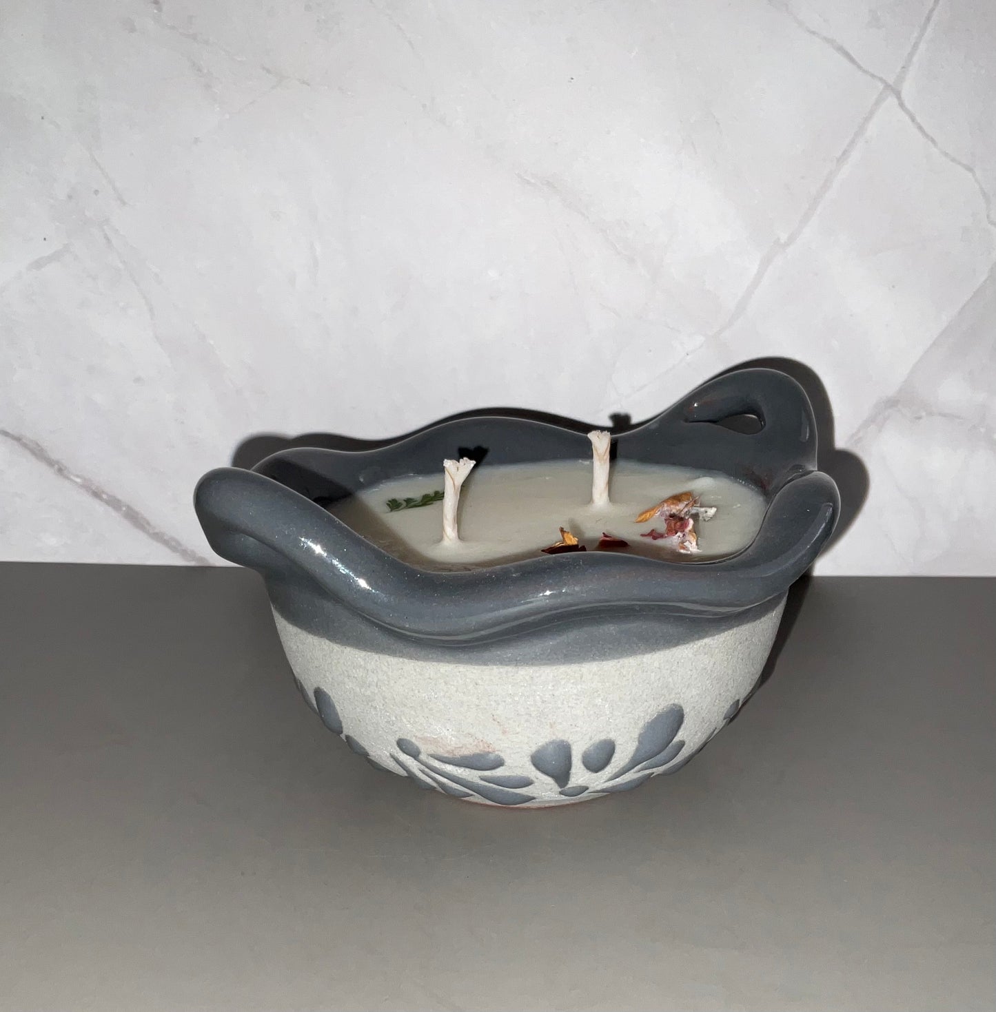 Cazuelita Engobe Gris